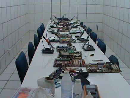 Laboratório de Prática de conserto de Placa Mãe Avançado